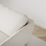 Madison Lux - 2-sits soffa med schäslong vänster - Vit