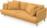 Harper - 3-sits soffa - Gul