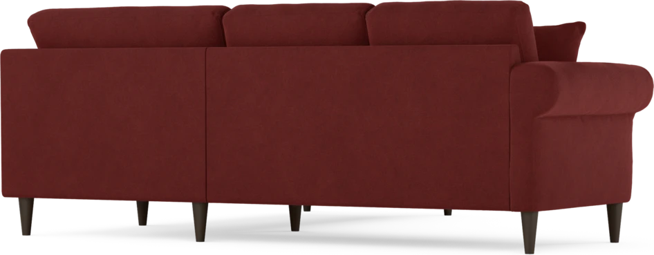 Eden - Hörnsoffa, 2+2-sits - Röd