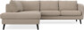 Madison - 2-sits soffa med divan vänster - Beige