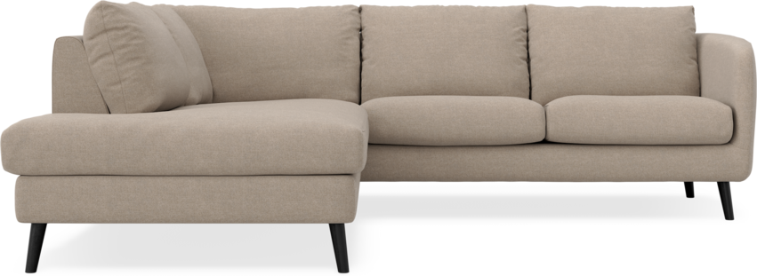 Madison - 2-sits soffa med divan vänster - Beige