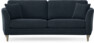 Eden - 2,5-sits soffa svängd - Blå