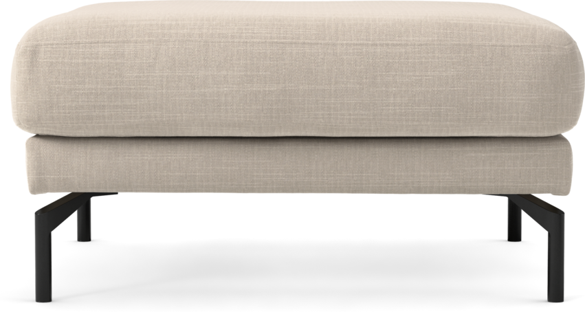 Willow - Fotpall, fast klädsel - Beige