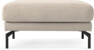 Willow - Fotpall, fast klädsel - Beige
