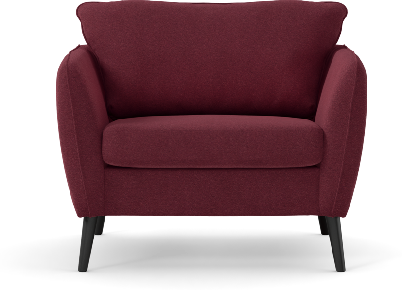 County - Fåtölj - Röd