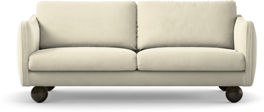 Madison Lux - 3-sits soffa - Vit