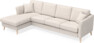 Eden - 3-sits soffa med schäslong - Beige