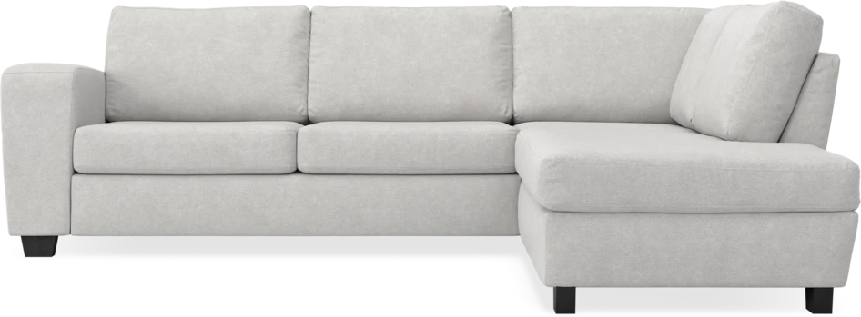 Friday - 2,5-sits soffa med divan höger - Grå