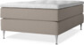 Delux Dream - Kontinentalsäng, enkelsäng 140 cm med bäddmadrass - Beige