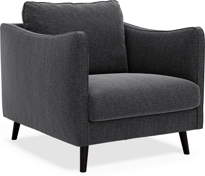 Madison Lux - Fåtölj, 70 cm - Svart