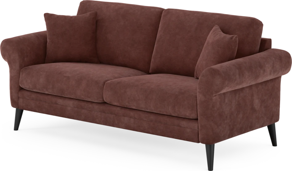 Eden - 2,5-sits soffa - Röd