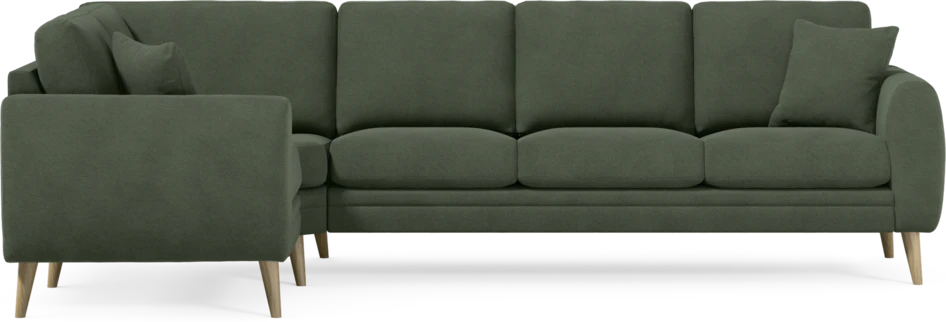 Eden - Hörnsoffa, 1+3-sits - Grön