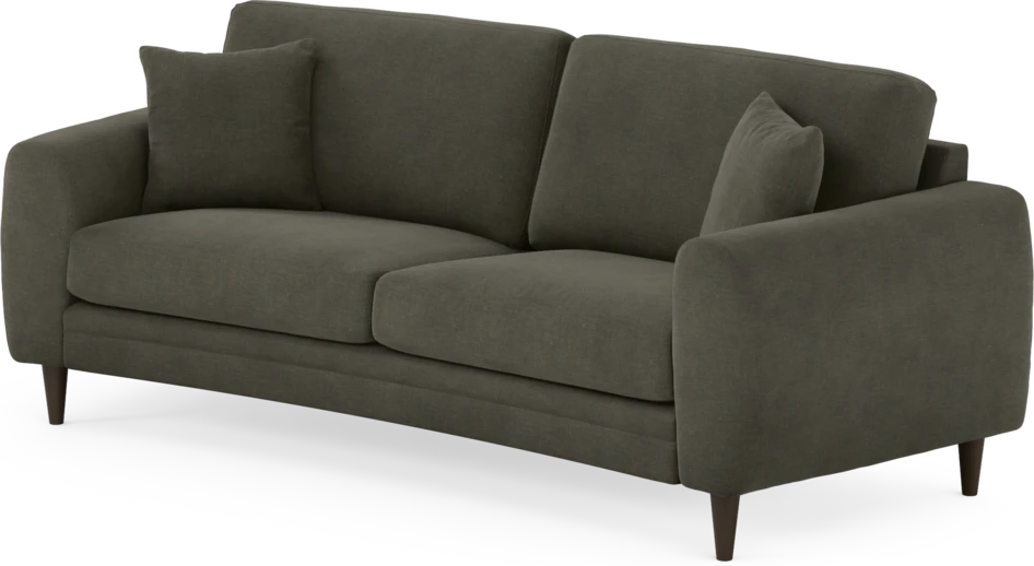 Eden - 2,5-sits soffa svängd - Grå