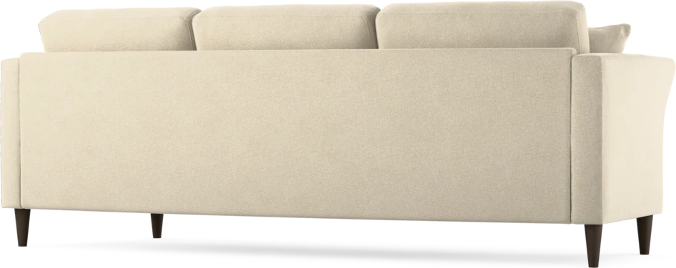 Eden - 3-sits soffa svängd - Beige