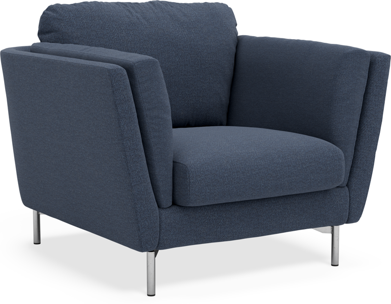 Madison Lux - Fåtölj, 70 cm - Blå