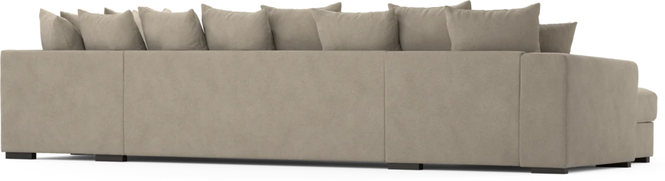 Town - 3-sits soffa med divan höger och schäslong vänster - Beige