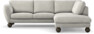 Madison Lux - 2-sits soffa med divan höger - Grå