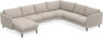 Madison - Hörnsoffa med schäslong vänster - Beige