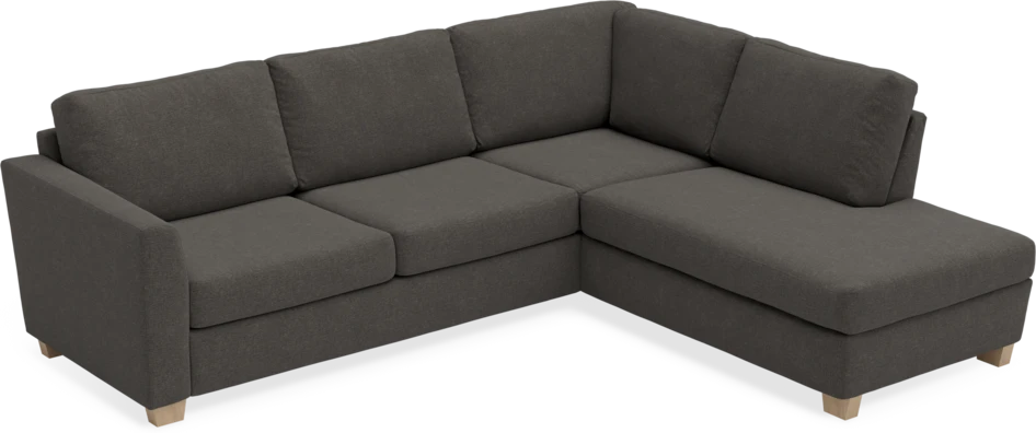 Friday - 2,5-sits soffa med divan höger - Grå