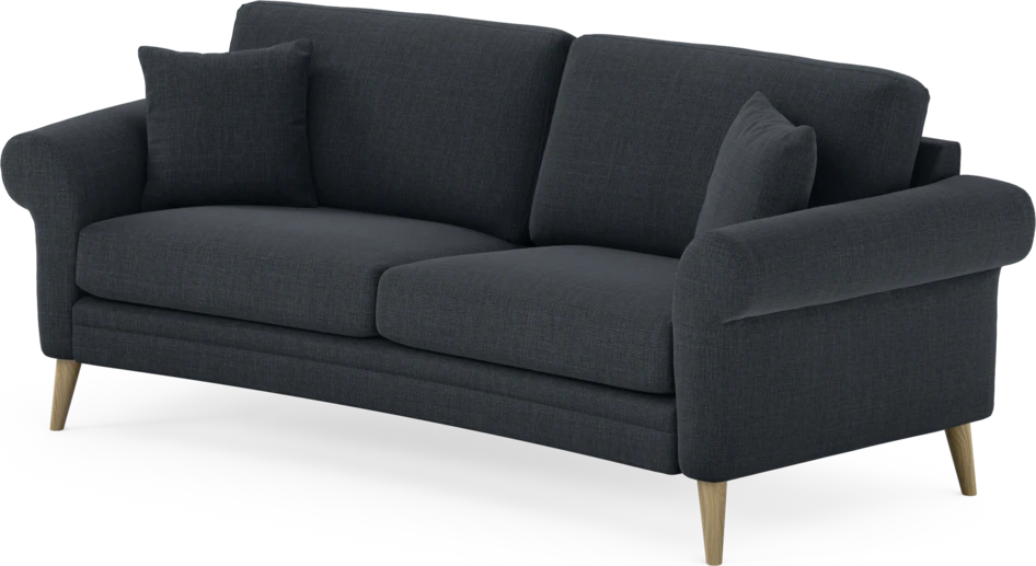 Eden - 2,5-sits soffa svängd - Blå