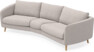 Madison - 3-sits soffa svängd, 90 cm - Grå