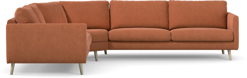 Madison Lux - Hörnsoffa 2+3-sits, hörn 2 - Orange