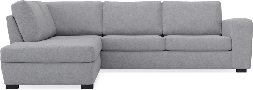 Friday - 2,5-sits soffa med divan vänster - Grå