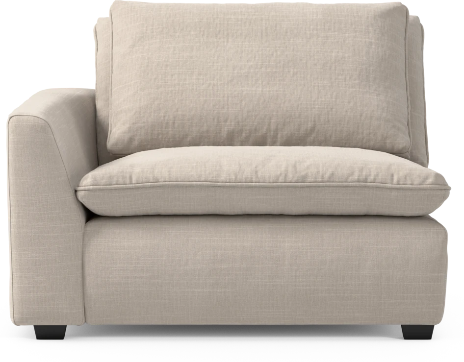 Bellora - 1-sits med armstöd vänster - Beige