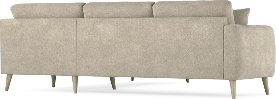 Eden - Hörnsoffa, 2,5+2,5-sits - Beige