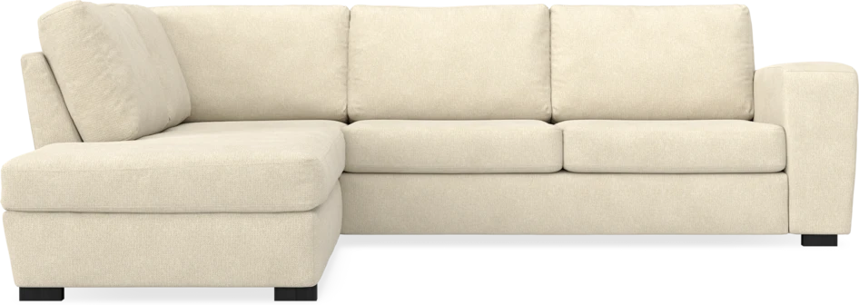 Friday - 2,5-sits soffa med divan vänster - Beige