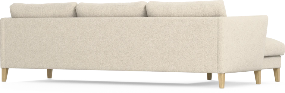 Winston - 3-sits soffa med schäslong, vändbar - Beige