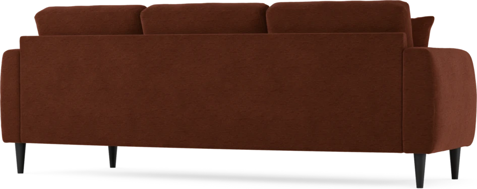 Eden - 3-sits soffa svängd - Orange