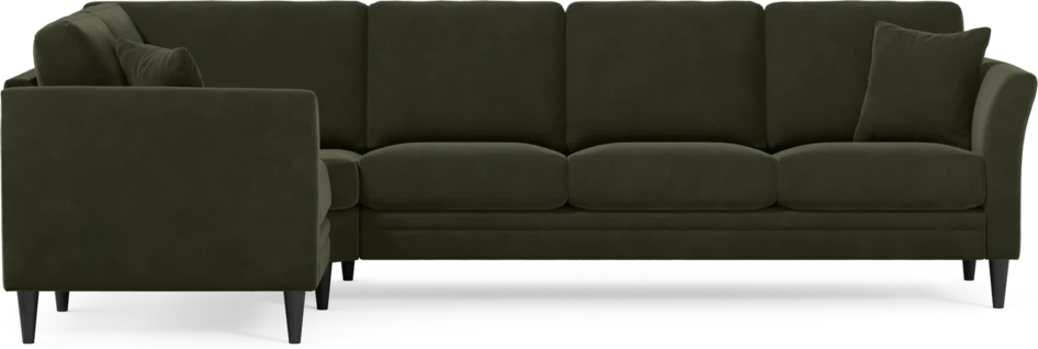 Eden - Hörnsoffa, 1+3-sits - Grön