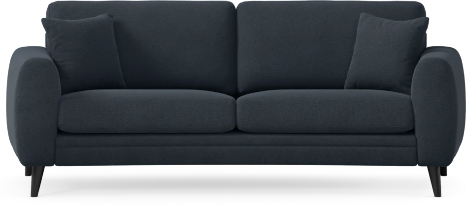 Eden - 2,5-sits soffa svängd - Blå