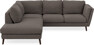 Madison - 2-sits soffa med divan vänster - Grå