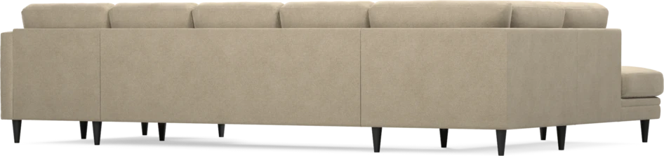 Eden - 3-sits soffa med divan vänster och schäslong höger - Beige