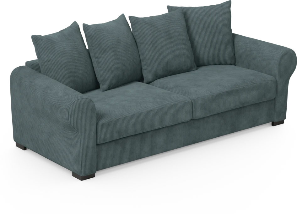 Town - 3-sits soffa - Blå