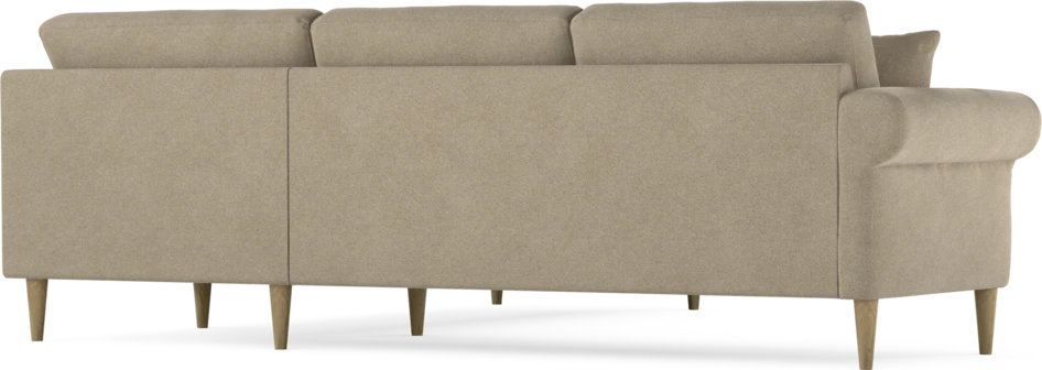 Eden - Hörnsoffa, 2,5+2,5-sits - Beige