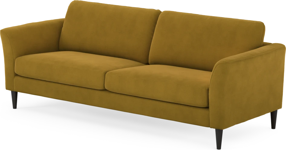 Bridge - 4-sits soffa - Gul