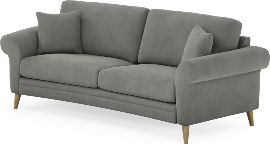 Eden - 2,5-sits soffa svängd - Grå