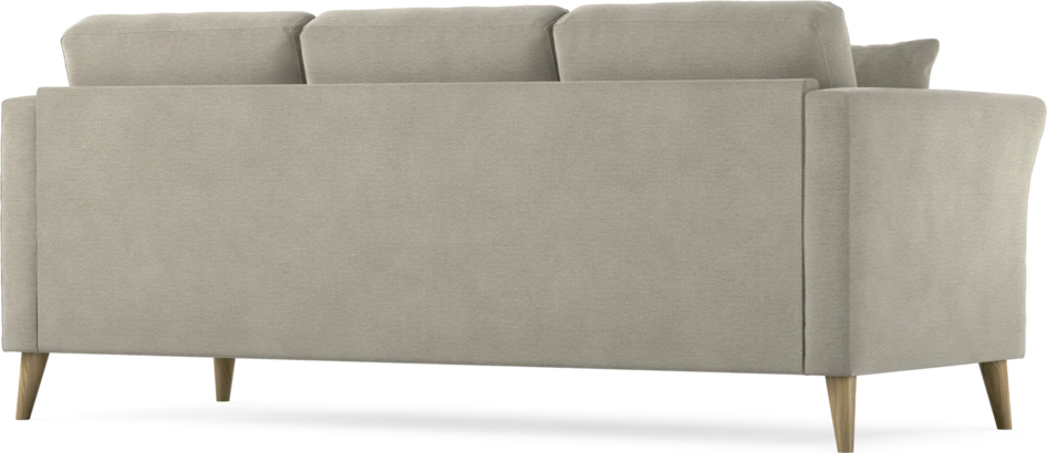 Eden - 3-sits soffa - Brun