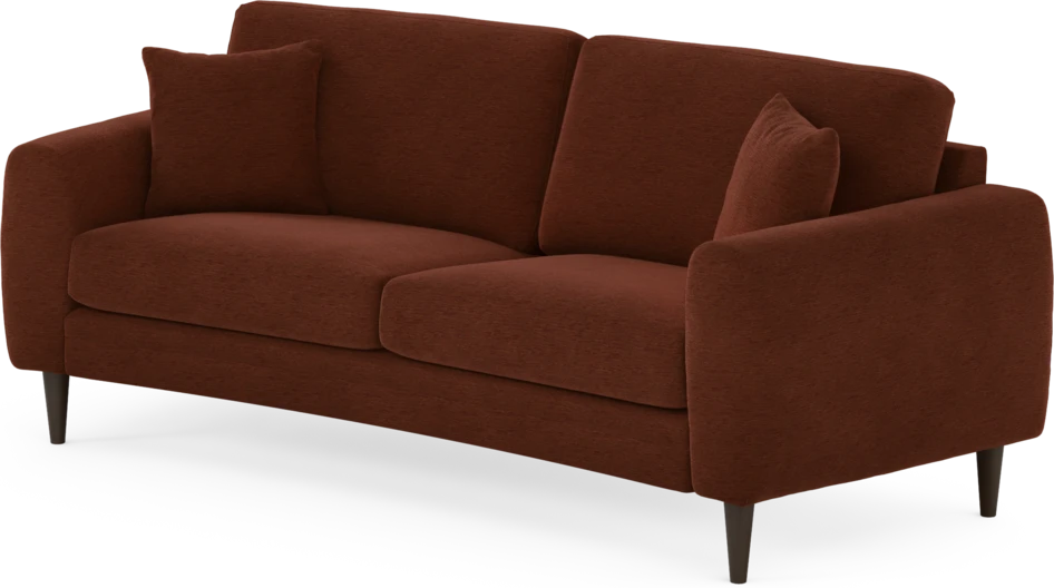 Eden - 2,5-sits soffa svängd - Orange