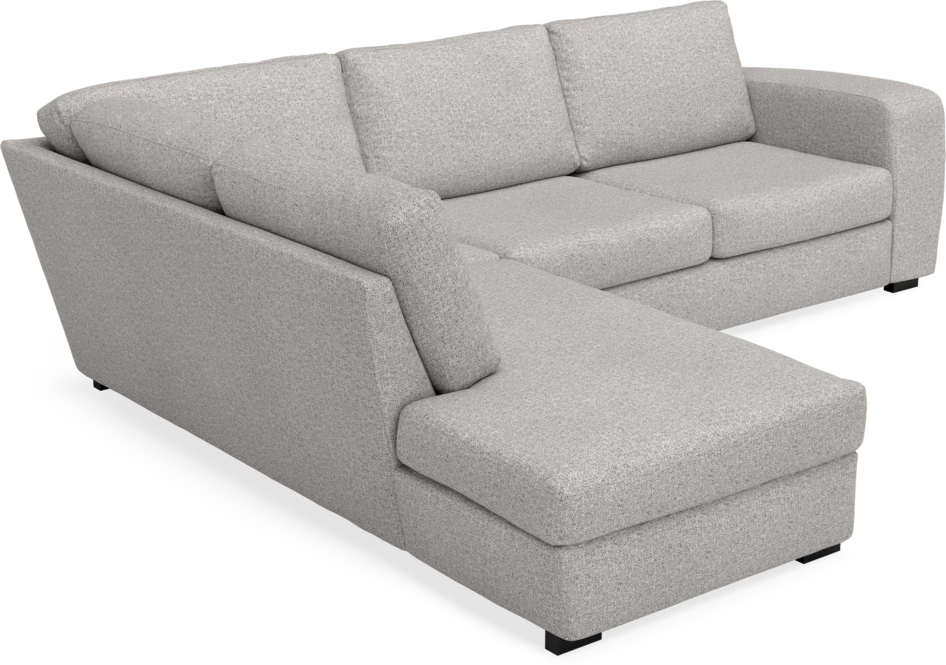 Friday - 2,5-sits soffa med divan vänster - Vit