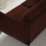 Madison Lux - 2-sits soffa med schäslong vänster - Orange