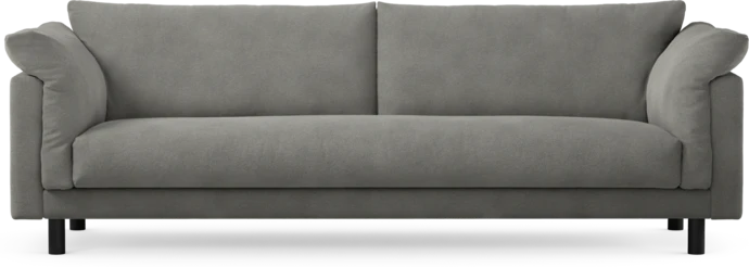 Cherrie, 4-sits soffa, hel dyna, fast klädsel