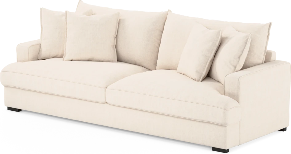 Mila - 4-sits soffa - Vit