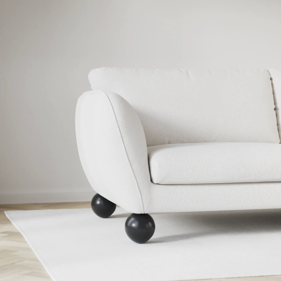 Madison Lux - 2-sits soffa med divan vänster och schäslong höger - Beige