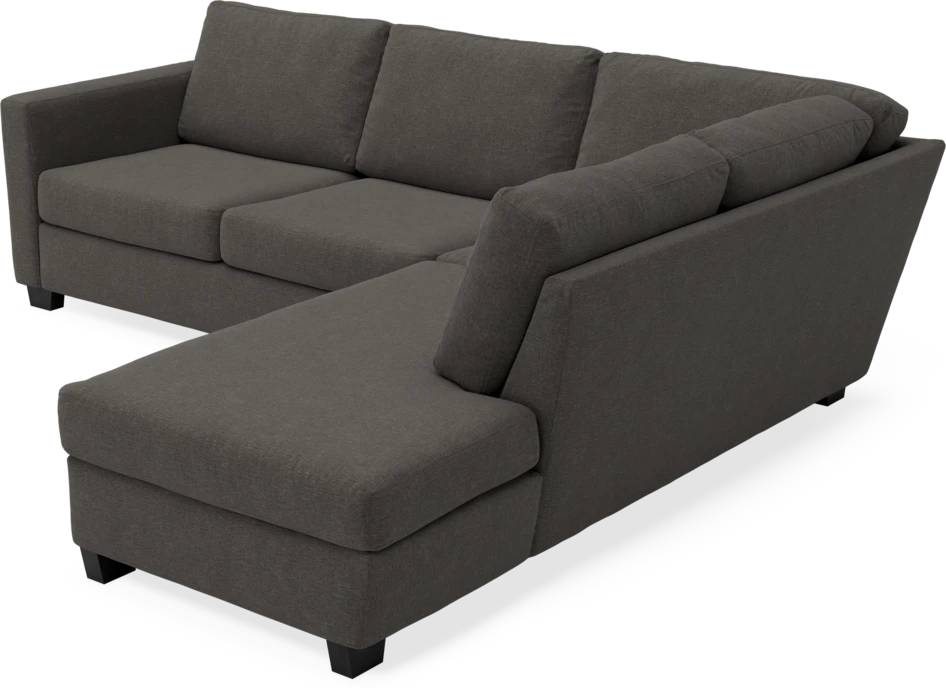 Friday - 2,5-sits soffa med divan höger - Grå