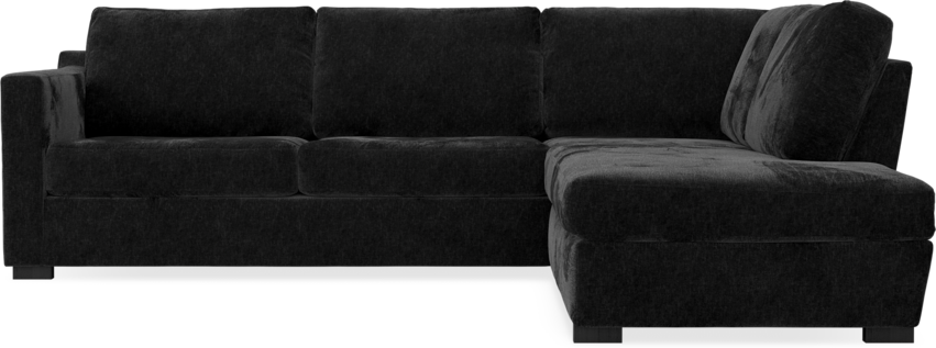 Friday - 2,5-sits soffa med divan höger - Grå
