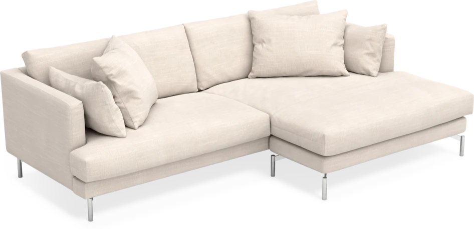 Harper - 4-sits med schäslong XL höger - Beige